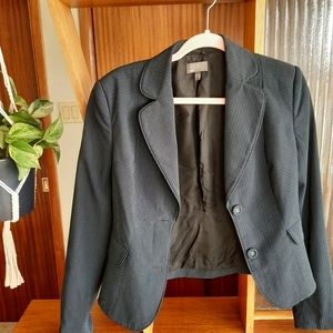 Mexx Blue Pinstripe Blazer Suit Jacket 2 Button 8 Medium